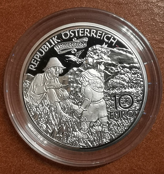 10 Euro Rakúsko 2010 Untersberg (Proof)