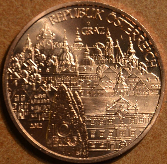 10 Euro Rakúsko 2012 Steiermark - Styria (UNC)