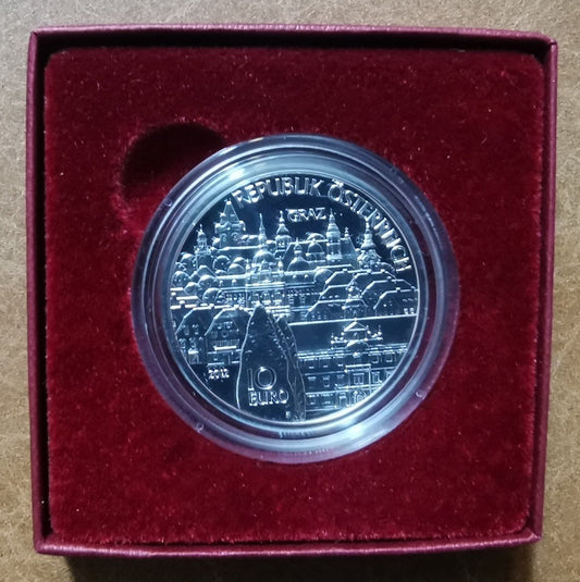 10 Euro Rakúsko 2012 Styria - Graz (Proof)