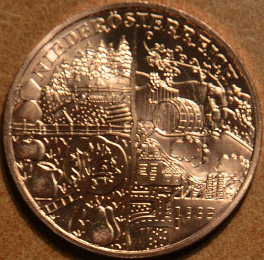 10 Euro Rakúsko 2013 Niederösterreich (UNC)