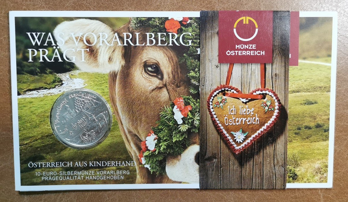 10 Euro Rakúsko 2013 Vorarlberg (BU)