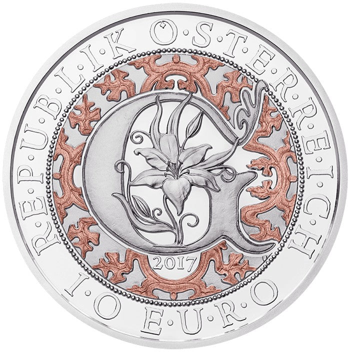 10 Euro Rakúsko 2017 - Strážny anjel Gabriel (Proof)