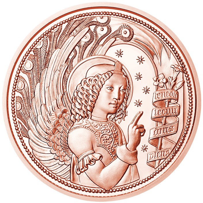 10 Euro Rakúsko 2017 - Strážny anjel Gabriel (UNC)