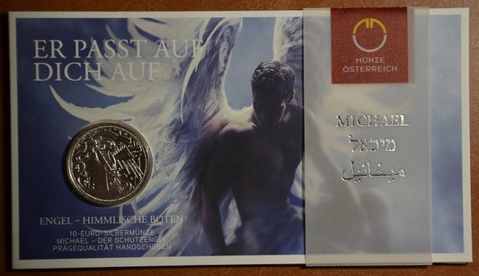 10 Euro Rakúsko 2017 - Strážny anjel Michal (BU)