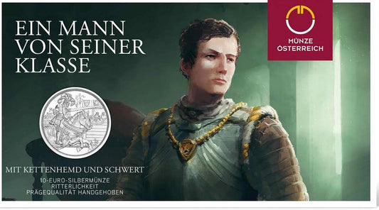 10 Euro Rakúsko 2019 - Príbehy rytierov (BU)