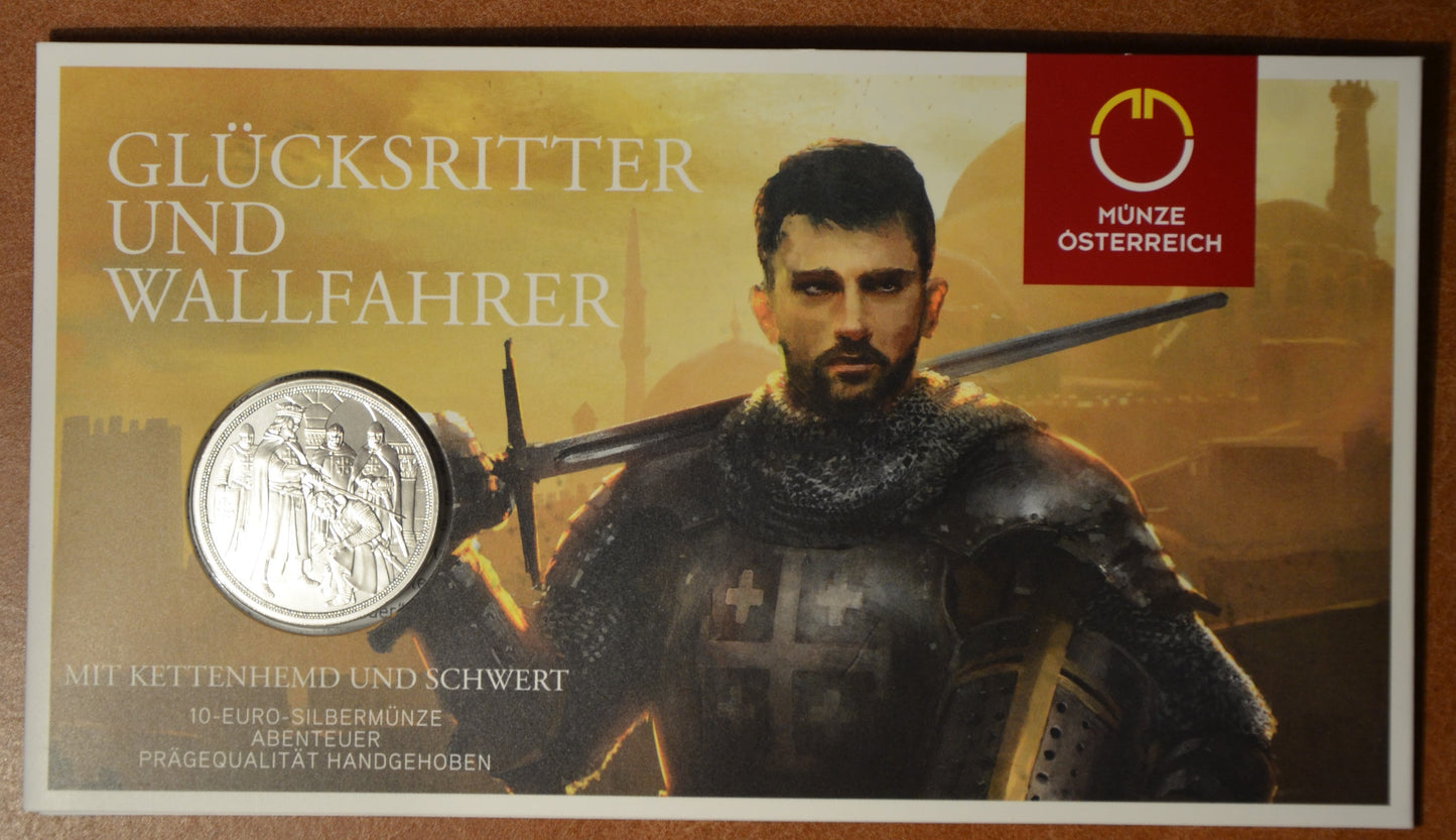 10 Euro Rakúsko 2019 - Príbehy rytierov II. (BU)