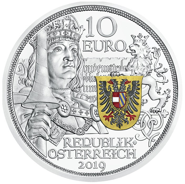 10 Euro Rakúsko 2019 - Príbehy rytierov (Proof)