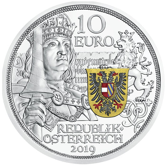 10 Euro Rakúsko 2019 - Príbehy rytierov (Proof)