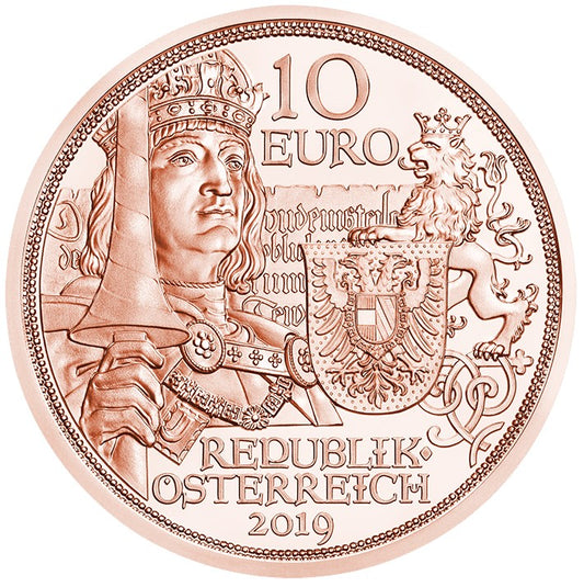 10 Euro Rakúsko 2019 - Príbehy rytierov (UNC)