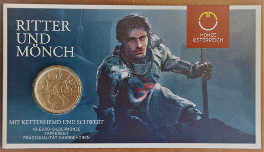 10 Euro Rakúsko 2020 - Príbehy rytierov III. (BU)