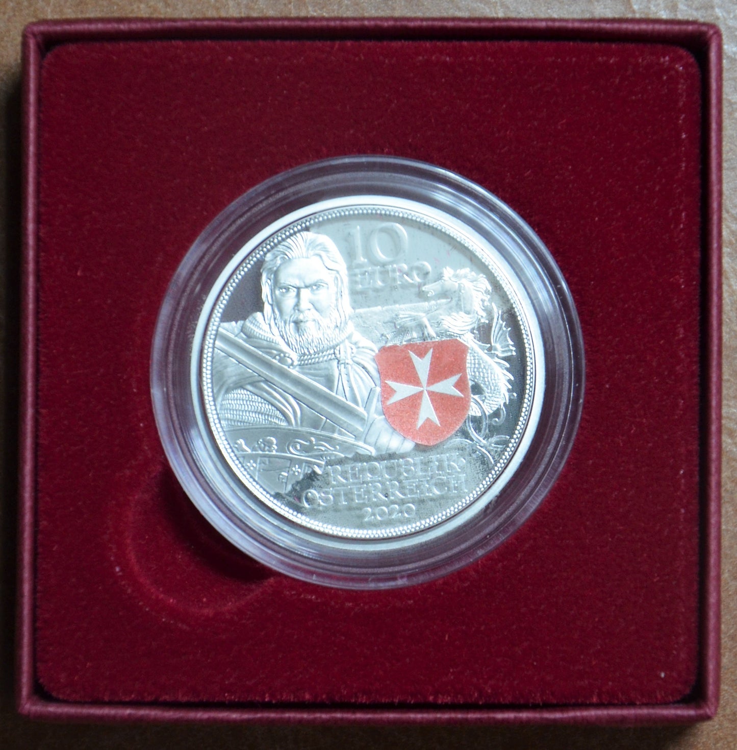 10 Euro Rakúsko 2020 - Príbehy rytierov IV. (Proof)
