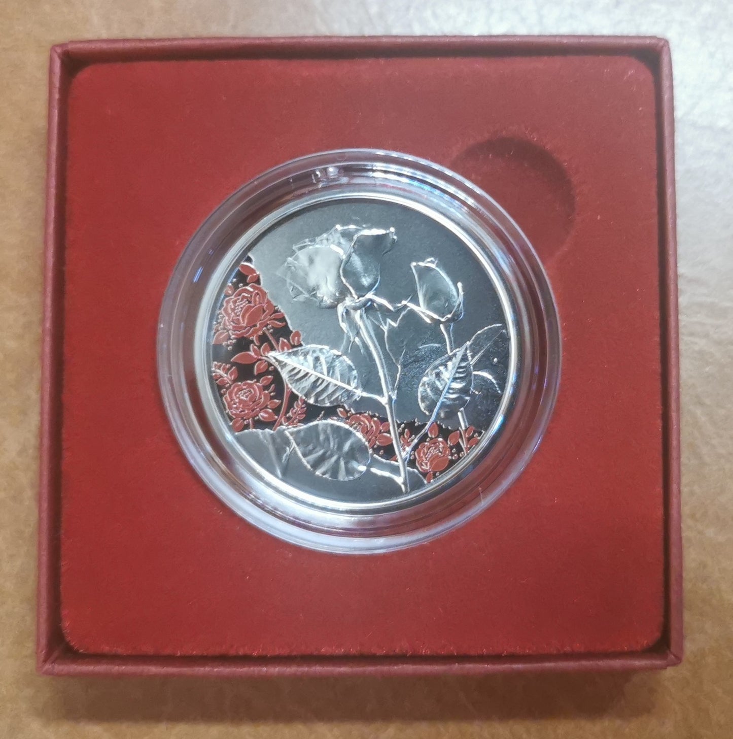 10 Euro Rakúsko 2021 - Ruža (Proof)
