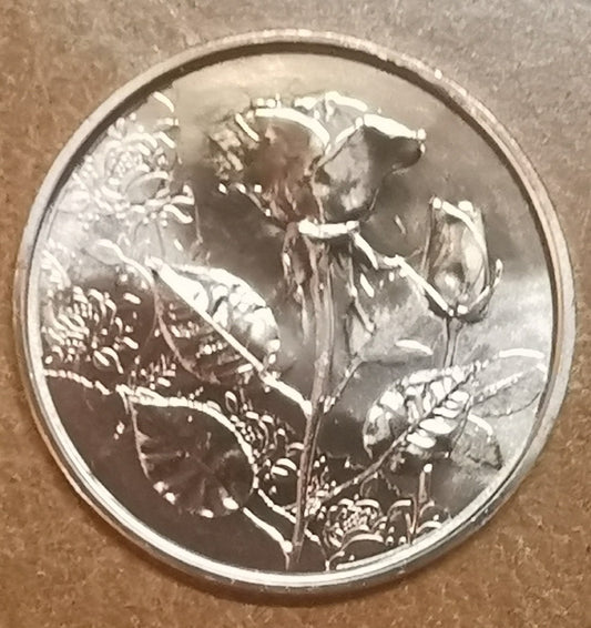 10 Euro Rakúsko 2021 - Ruža (UNC)