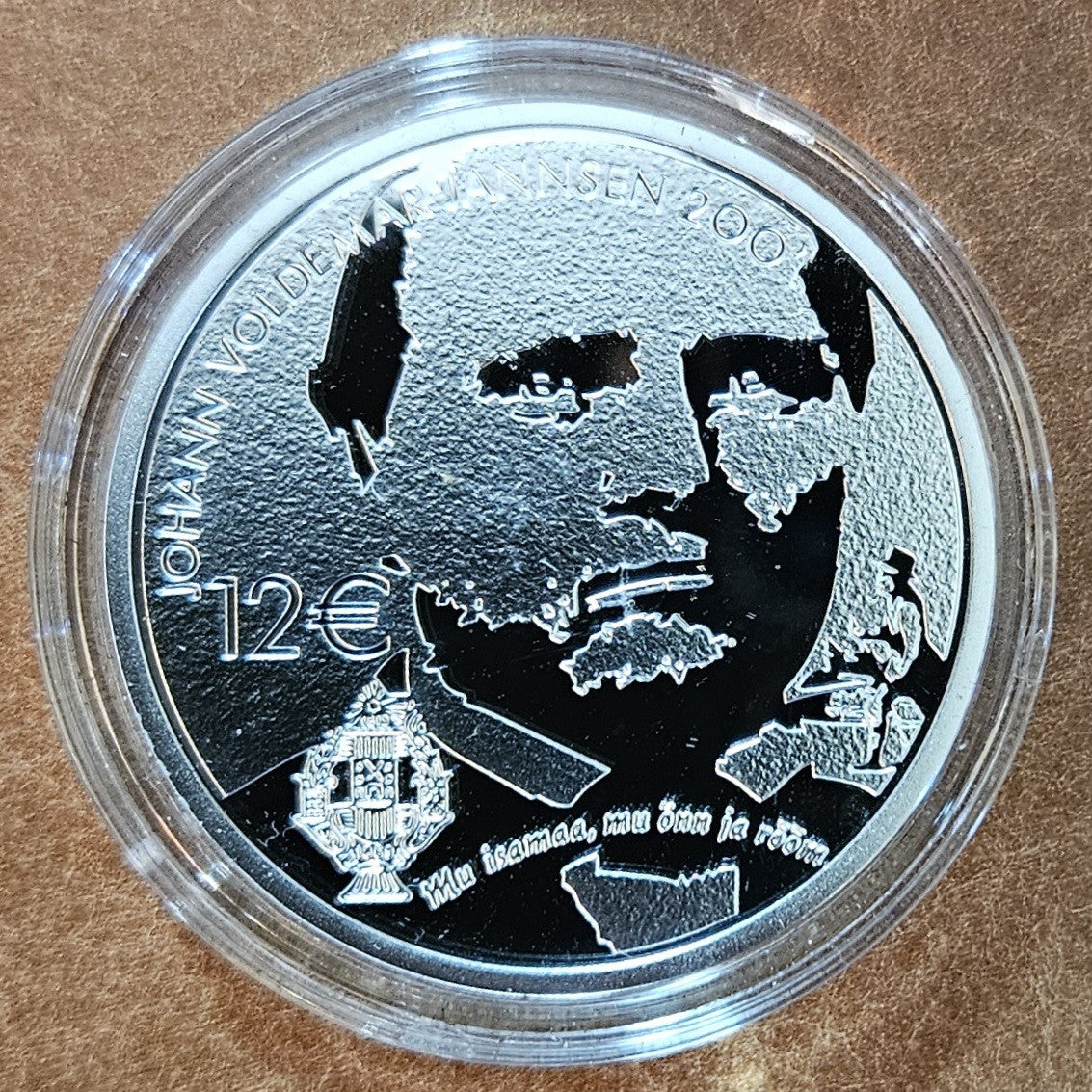 12 Euro Estónsko 2019 Johann Voldemar Jannsen (Proof)