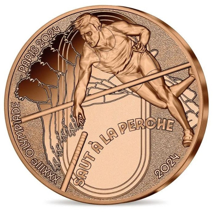 1/4 Euro Francúzsko 2024 - OH 2024 - Skok o žrdi (UNC)