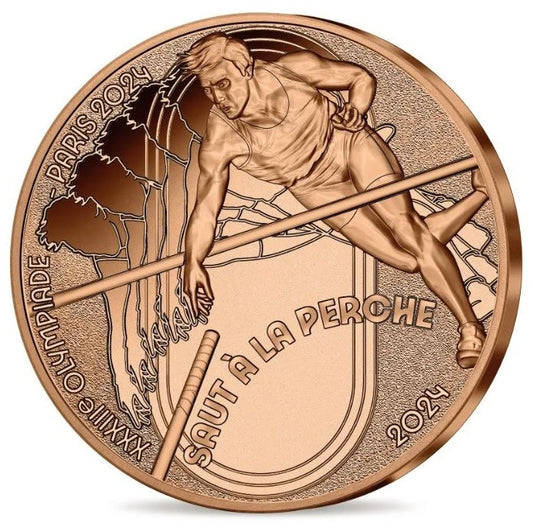 1/4 Euro Francúzsko 2024 - OH 2024 - Skok o žrdi (UNC)