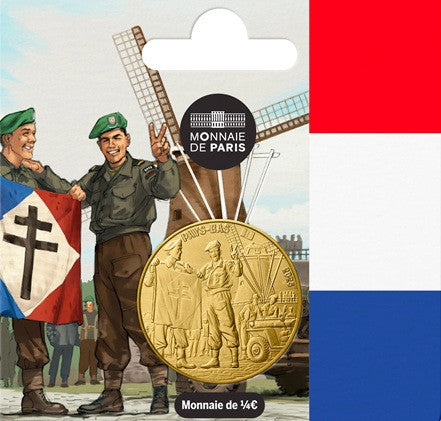 1/4 Euro Francúzsko 2025 - Francúzsky vojak (UNC)