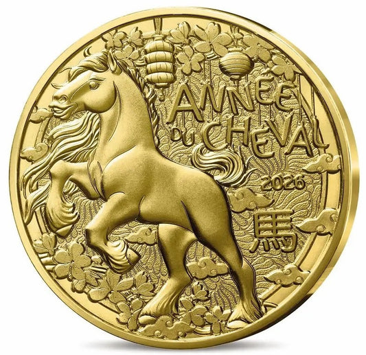 1/4 Euro Francúzsko 2026 - Rok kona (UNC)