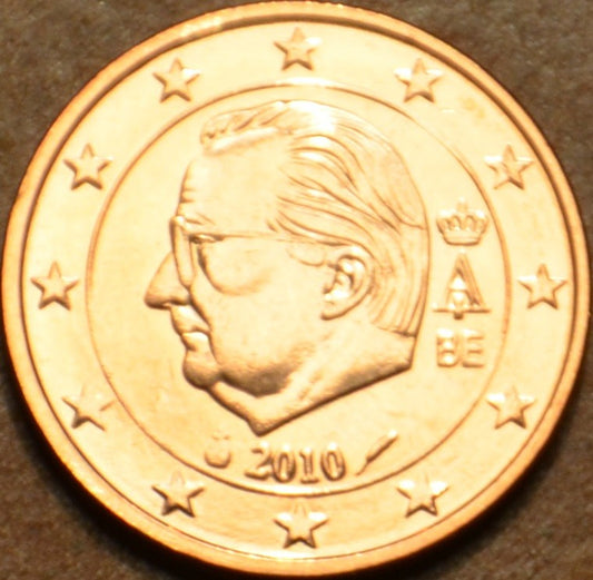 2 cent Belgicko 2010 (UNC)