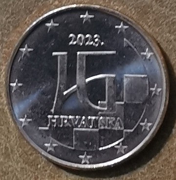 2 cent Chorvátsko 2023 (UNC)