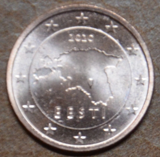 2 cent Estónsko 2020 (UNC)