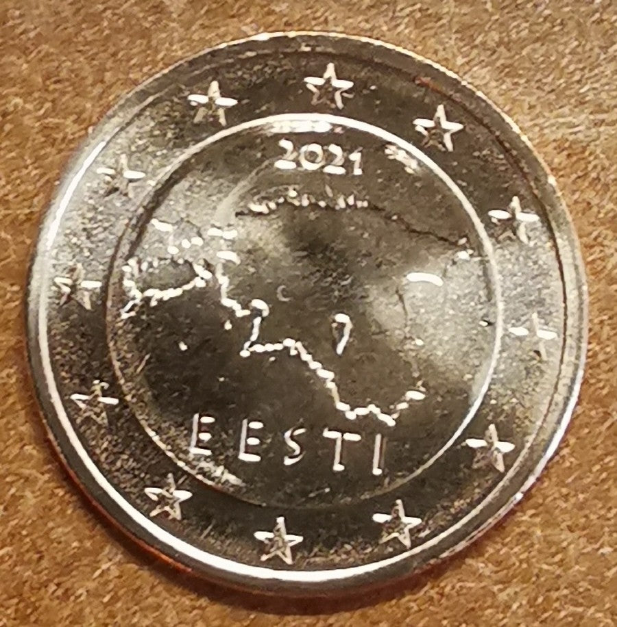 2 cent Estónsko 2021 (UNC)