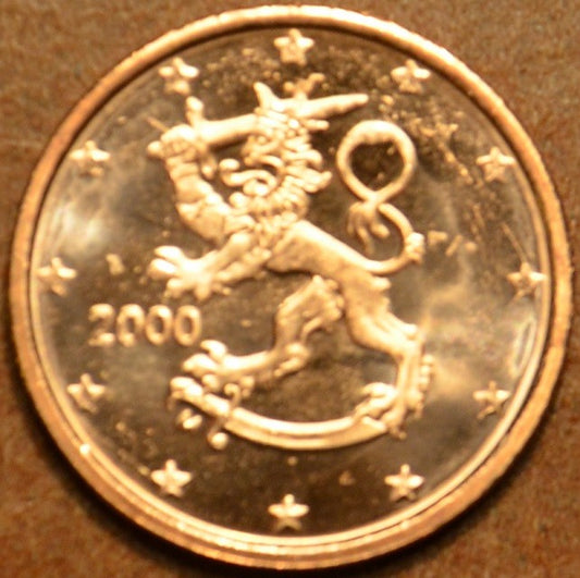 2 cent Fínsko 2000 (UNC)