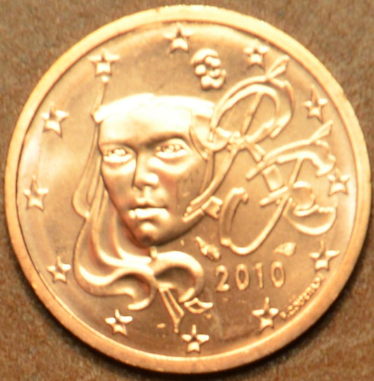 2 cent Francúzsko 2010 (UNC)