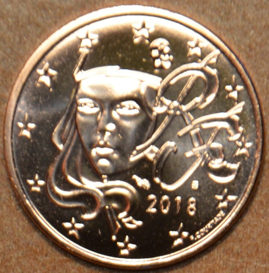 2 cent Francúzsko 2018 (UNC)