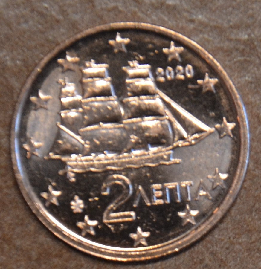2 cent Grécko 2020 (UNC)
