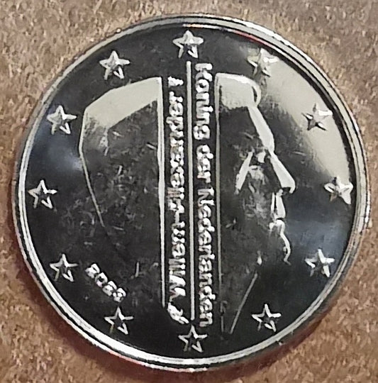 2 cent Holandsko 2023 - Kráľ Willem Alexander (UNC)