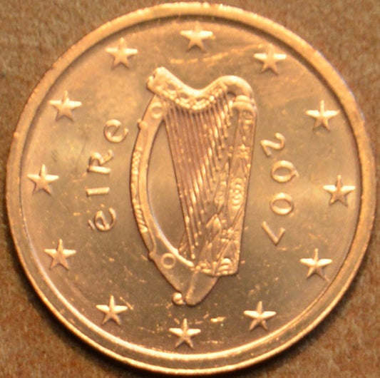 2 cent Írsko 2007 (UNC)
