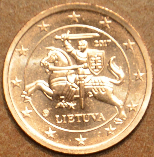 2 cent Litva 2017 (UNC)