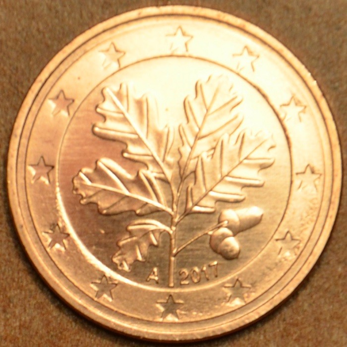 2 cent Nemecko "A" 2017 (UNC)
