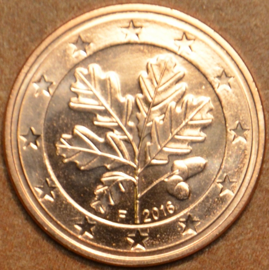 2 cent Nemecko "F" 2016 (UNC)
