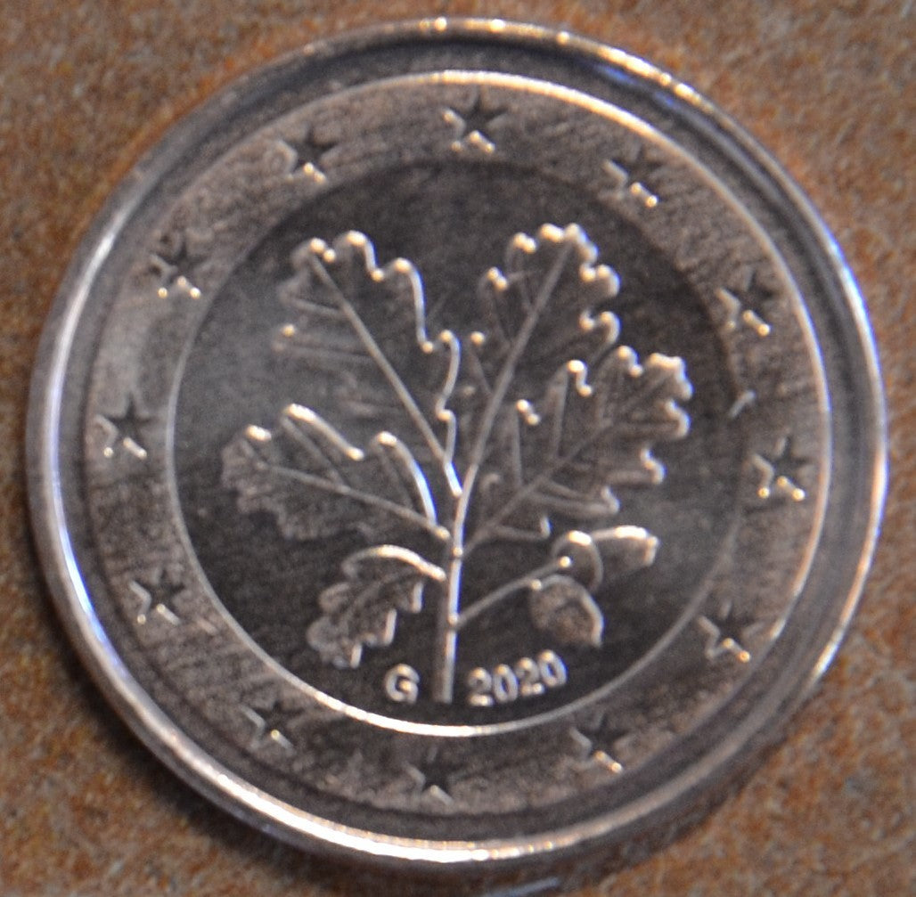 2 cent Nemecko "G" 2020 (UNC)