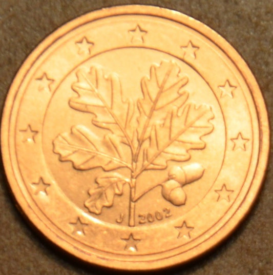 2 cent Nemecko "J" 2002 (UNC)