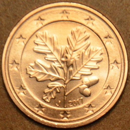 2 cent Nemecko "J" 2017 (UNC)