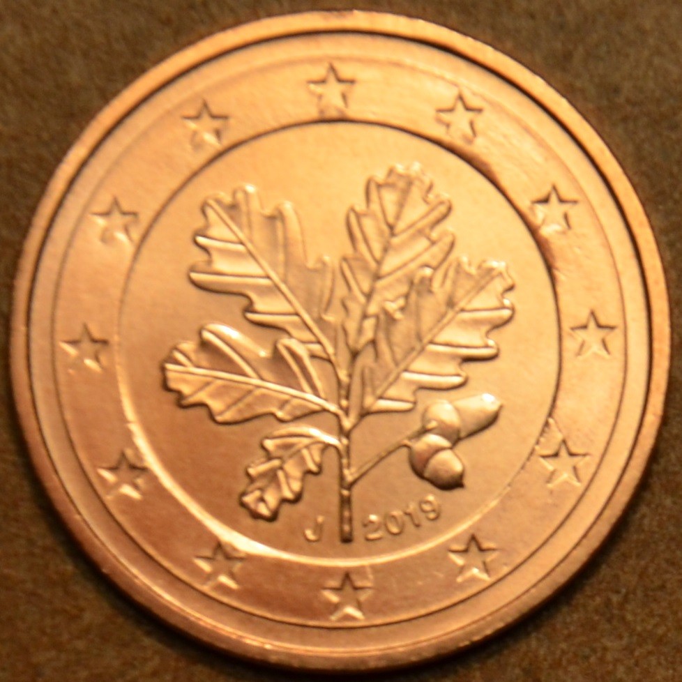 2 cent Nemecko "J" 2019 (UNC)
