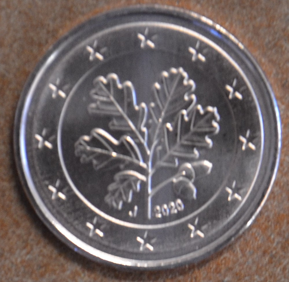 2 cent Nemecko "J" 2020 (UNC)
