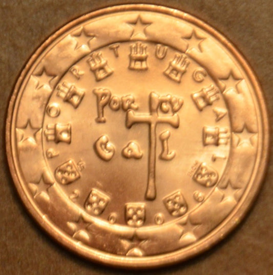 2 cent Portugalsko 2006 (UNC)
