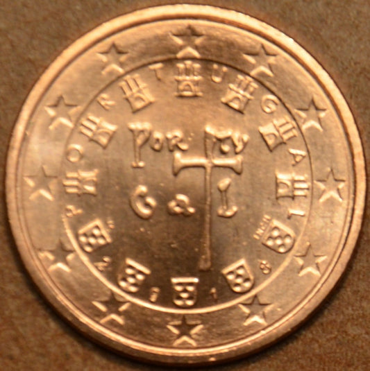 2 cent Portugalsko 2018 (UNC)