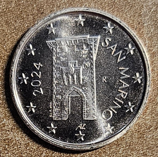2 cent San Marino 2024 - Nový design (UNC)