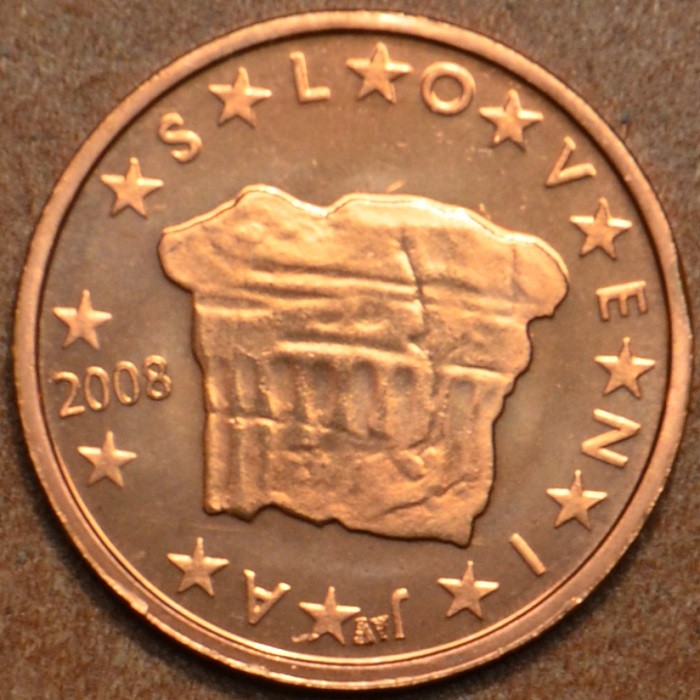 2 cent Slovinsko 2008 (UNC)