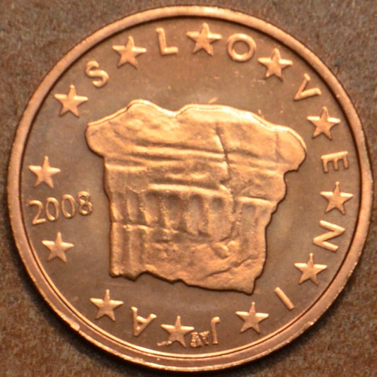 2 cent Slovinsko 2008 (UNC)