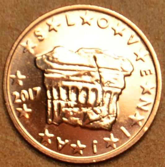 2 cent Slovinsko 2017 (UNC)