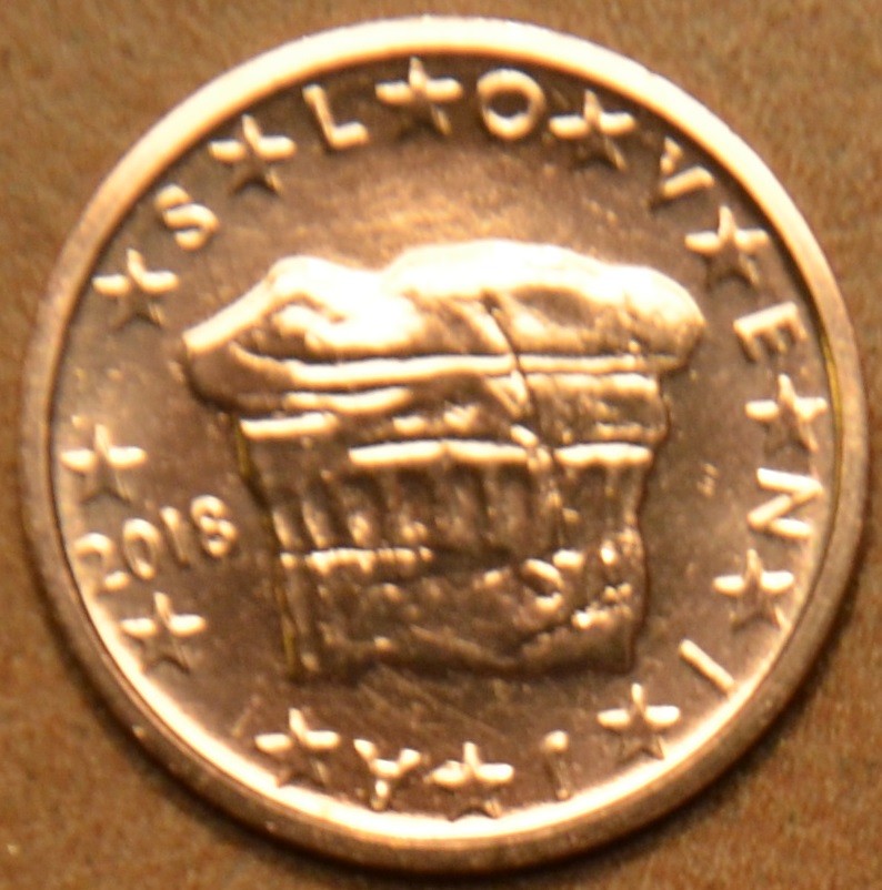 2 cent Slovinsko 2018 (UNC)