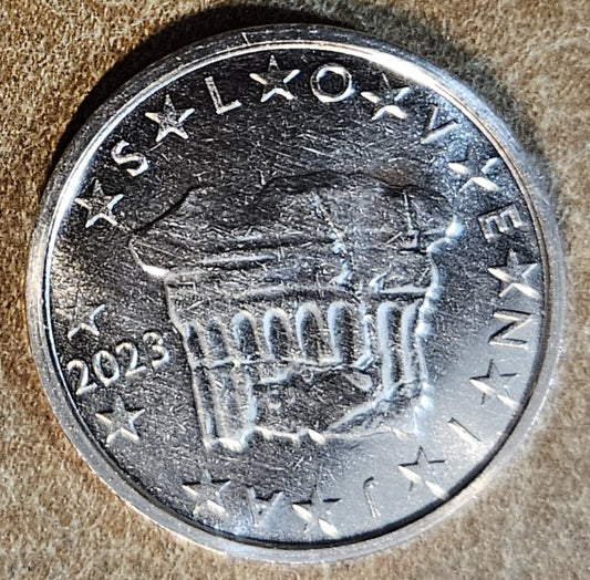 2 cent Slovinsko 2023 (UNC)