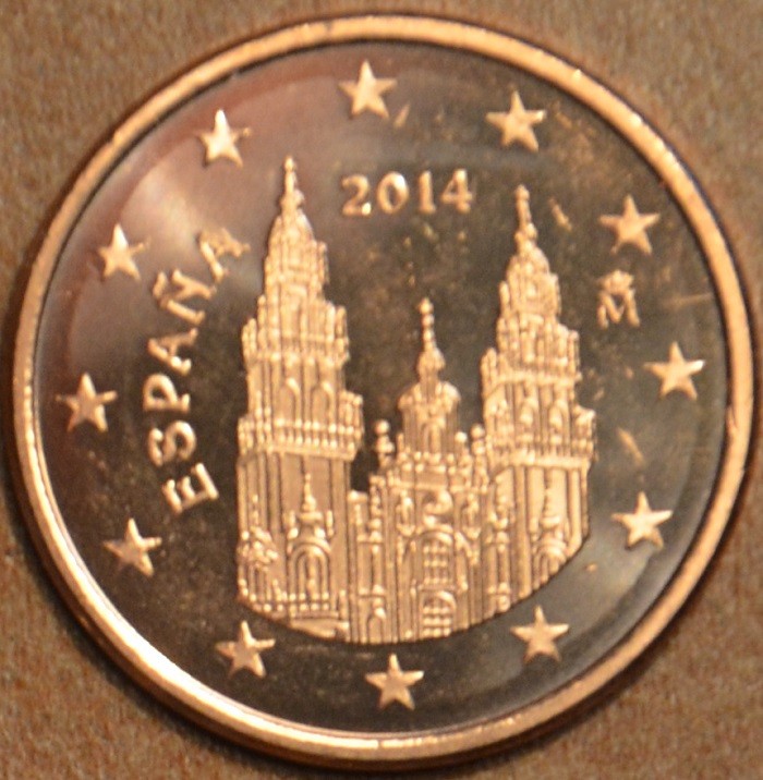 2 cent Španielsko 2014 (UNC)