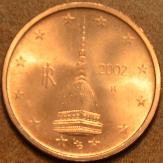 2 cent Taliansko 2002 (UNC)
